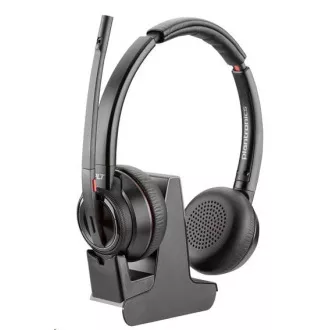 Căști Poly Savi 8220 UC-M, DECT, ANC, USB-A, stereo