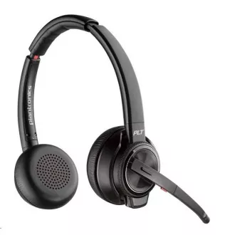 Căști Poly Savi 8220 UC-M, DECT, ANC, USB-A, stereo