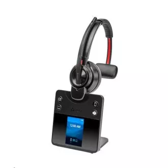 Căști Poly Savi 8410 Office Monoaurale, certificate Microsoft Teams, DECT 1880-1900 MHz