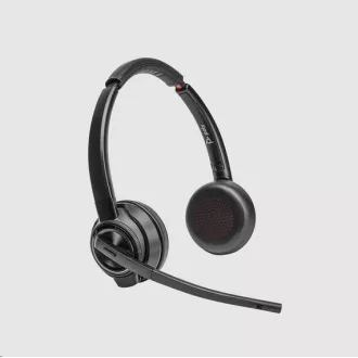 Căști stereo Poly Savi 8420 Office, certificate Microsoft Teams, DECT 1880-1900 MHz
