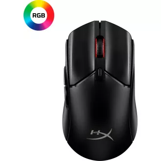 Mouse pentru jocuri HyperX Pulsefire Haste 2 Core fără fir negru/negru - Mouse