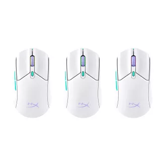 Mouse de gaming alb fără fir HyperX Pulsefire Haste 2 Core - Mouse