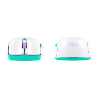 Mouse de gaming alb fără fir HyperX Pulsefire Haste 2 Core - Mouse