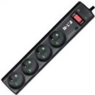 Eaton Protection Strip 4 FR, protecție la supratensiune, 4 prize, 1m