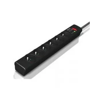 Eaton Protection Strip 6 FR, protecție la supratensiune, 6 prize, 1m