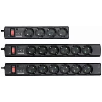 Eaton Protection Strip 6 FR, protecție la supratensiune, 6 prize, 1m