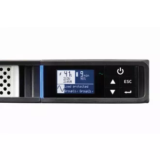 Eaton 5P 850i Rack1U, gen2, UPS 850VA / 680W, 4 prize IEC C13, LCD