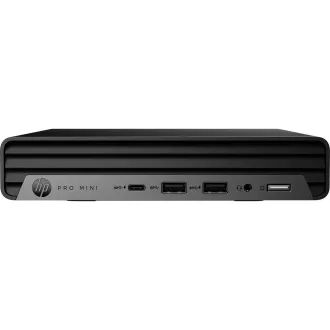 HP PC Pro Mini 400G9 i3-14100T, 1x8GB DDR5, 512GB M.2, Intel HD 2xDP+HDMI, WiFi 6+BT, usb cl. mouse, 90 W, FDOS, 3 ani la fața locului