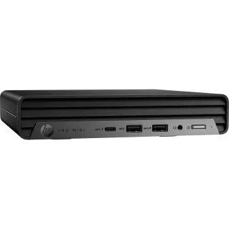 HP PC Pro Mini 400G9 i3-14100T, 1x8GB DDR5, 512GB M.2, Intel HD 2xDP+HDMI, WiFi 6+BT, usb cl. mouse, 90 W, FDOS, 3 ani la fața locului