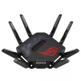 Router de jocuri ASUS ROG Rapture GT-BE98, WiFi 7, porturi duble 10G, AURA RGB, AiMesh Router de jocuri ASUS ROG Rapture GT-BE98, WiFi 7, porturi duble 10G, AURA RGB, AiMesh