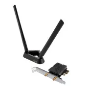 Adaptor WiFi ASUS PCIe PCE-BE92BT, placă adaptor Wi-Fi 7, Bluetooth 5.4