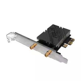 Adaptor WiFi ASUS PCIe PCE-BE92BT, placă adaptor Wi-Fi 7, Bluetooth 5.4