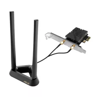 Adaptor WiFi ASUS PCIe PCE-BE92BT, placă adaptor Wi-Fi 7, Bluetooth 5.4