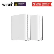 ASUS ZenWifi BQ16 pachet de 2, router extensibil WiFi7, AiMesh, 2x WAN/LAN, 3x LAN, 1x USB 3.0