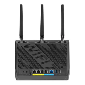 Router ASUS RT-BE86U, Router WiFi7 pentru jocuri, AiMesh, 2xWAN, 3xLAN, 1xUSB 3.2