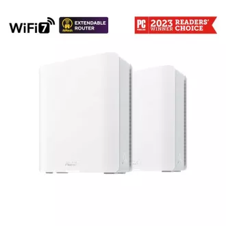 ASUS ZenWifi BT10 2-pack, WiFi7 Router extensibil, AiMesh, 2x WAN/LAN, 1x LAN, 1x 3.0