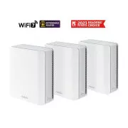 ASUS ZenWifi BT10 pachet de 3, router extensibil WiFi7, AiMesh, 2x WAN/LAN, 1x LAN, 1x 3.0