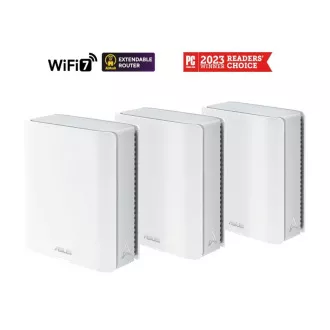ASUS ZenWifi BT10 pachet de 3, router extensibil WiFi7, AiMesh, 2x WAN/LAN, 1x LAN, 1x 3.0