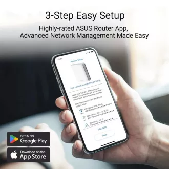 ASUS ZenWifi BT8 1 pachet, Router extensibil WiFi7, AiMesh, 1x WAN, 3x LAN, 1x 3.0 ASUS ZenWifi BT8 1 pachet, Router extensibil WiFi7, AiMesh, 1x WAN, 3x LAN, 1x 3.0