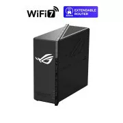 Router de gaming ASUS ROG Strix GS-BE18000, router WiFi7 pe 3 benzi, 1x WAN, 7x LAN, AiMesh