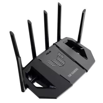 Router de gaming ASUS TUF-BE9400 Router WiFi7 pe 3 benzi, 1x WAN, 3x LAN, AiMesh