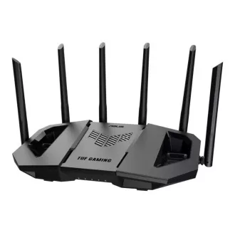 Router de gaming ASUS TUF-BE9400 Router WiFi7 pe 3 benzi, 1x WAN, 3x LAN, AiMesh
