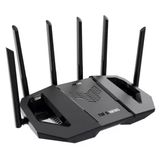 Router de gaming ASUS TUF-BE9400 Router WiFi7 pe 3 benzi, 1x WAN, 3x LAN, AiMesh