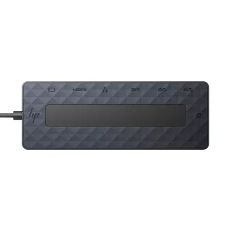 Dock HP - Hub universal USB-C multiport (2x USB-A 3.2, 1xUSB-C, 1xHDMI 2.0, 1xDP 1.2, USB-C 65W, RJ45, fără sursă de alimentare)