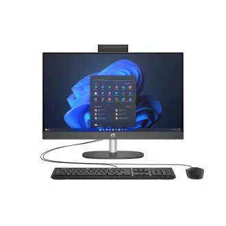 HP AIO ProOne 245 G10 AiO 23.8 NT Ryzen 3 7320U, 8GB, 512GB, Radeon 610M, WiFi 6+BT, tastatură și mouse, 90W, alb, HDMI, Win11Pro