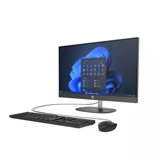 HP AIO ProOne 245 G10 AiO 23.8 NT Ryzen 3 7320U, 8GB, 512GB, Radeon 610M, WiFi 6+BT, tastatură și mouse, 90W, alb, HDMI, Win11Pro