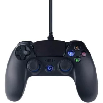 Gamepad GEMBIRD PD-PS4U-01 pentru PS4 și PC, vibrator, 3m