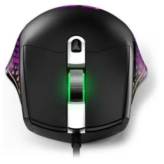 GENIUS mouse GX GAMING Scorpion M705, cu fir, iluminare din spate RGB, 800-7200 dpi, USB, 6 butoane, negru - Utilizat