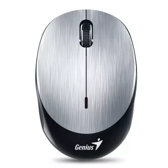 Mouse GENIUS NX-9000BT/ Bluetooth 4.0/ 1200 dpi/ wireless/ baterie reîncărcabilă/ argintiu