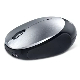 Mouse GENIUS NX-9000BT/ Bluetooth 4.0/ 1200 dpi/ wireless/ baterie reîncărcabilă/ argintiu