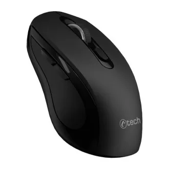 Mouse C-TECH Mod dublu WLM-12BK, wireless, 1600 DPI, 6 butoane, negru, nano receptor USB