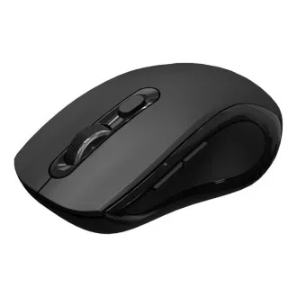 Mouse C-TECH Mod dublu WLM-12BK, wireless, 1600 DPI, 6 butoane, negru, nano receptor USB