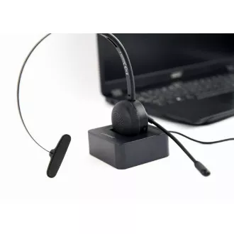 Cască GEMBIRD BTHS-M-01, potrivită pentru centrele de apeluri, microfon, Bluetooth, negru Cască GEMBIRD BTHS-M-01, potrivită pentru centrele de apeluri, microfon, Bluetooth, negru