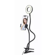 GEMBIRD selfie corner LED ring cu suport pentru telefon, USB
