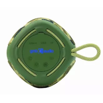 GEMBIRD Repro SPK-BT-LED-03-CM, Bluetooth, 5W, iluminare LED RGB, Camo