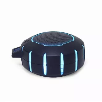 GEMBIRD Repro SPK-BTOD-01, exterior, Bluetooth, 3W, iluminare de fundal LED RGB, negru