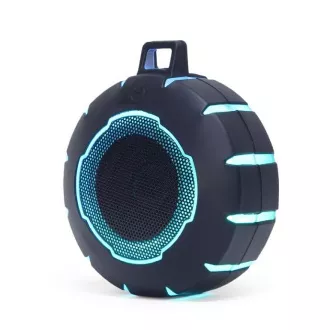 GEMBIRD Repro SPK-BTOD-01, exterior, Bluetooth, 3W, iluminare de fundal LED RGB, negru