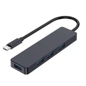 Hub GEMBIRD, 4 porturi USB 3.1 (Gen 1), Type-C Hub GEMBIRD, 4 porturi USB 3.1 (Gen 1), Type-C