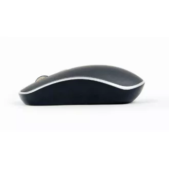 Mouse GEMBIRD MUSW-4B-06, negru-argintiu, fără fir, receptor nano USB Mouse GEMBIRD MUSW-4B-06, negru-argintiu, fără fir, receptor nano USB