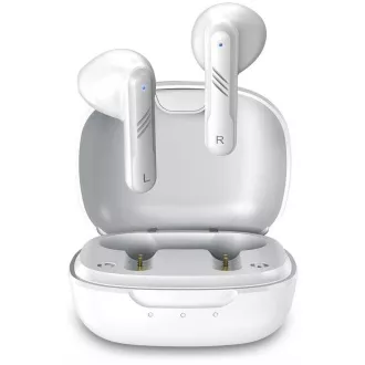 Căști fără fir GENIUS TWS HS-M905BT alb/ Bluetooth 5.3/ încărcare USB-C/ alb