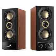 Difuzoare GENIUS SP-HF800BT, 2.0, 20W, Bluetooth, mufă 3.5mm, lemn