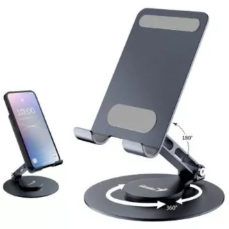 Stand GENIUS pentru laptop G-Stand M100, tableta si telefon, 4-10", pliabil, negru