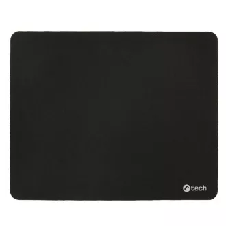 C-TECH Mouse pad MP-03BK, textil, 220x180mm, negru