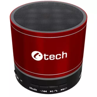 Boxă C-TECH SPK-08R, bluetooth, roșie