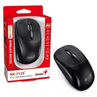 Mouse GENIUS NX-7123/ 1200 dpi/ wireless/ Copilot/ negru