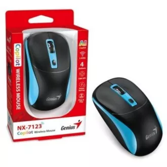 Mouse GENIUS NX-7123/ 1200 dpi/ wireless/ Copilot/ negru-albastru
